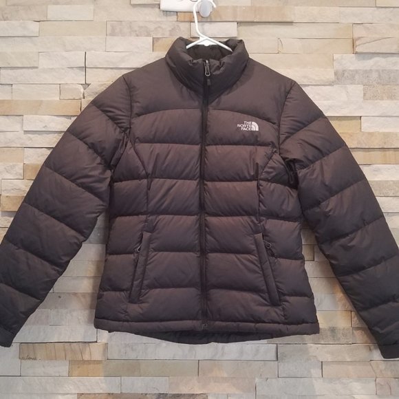 North Face Womens Small Black Nuptse 700 Goose Down Jacket Winter